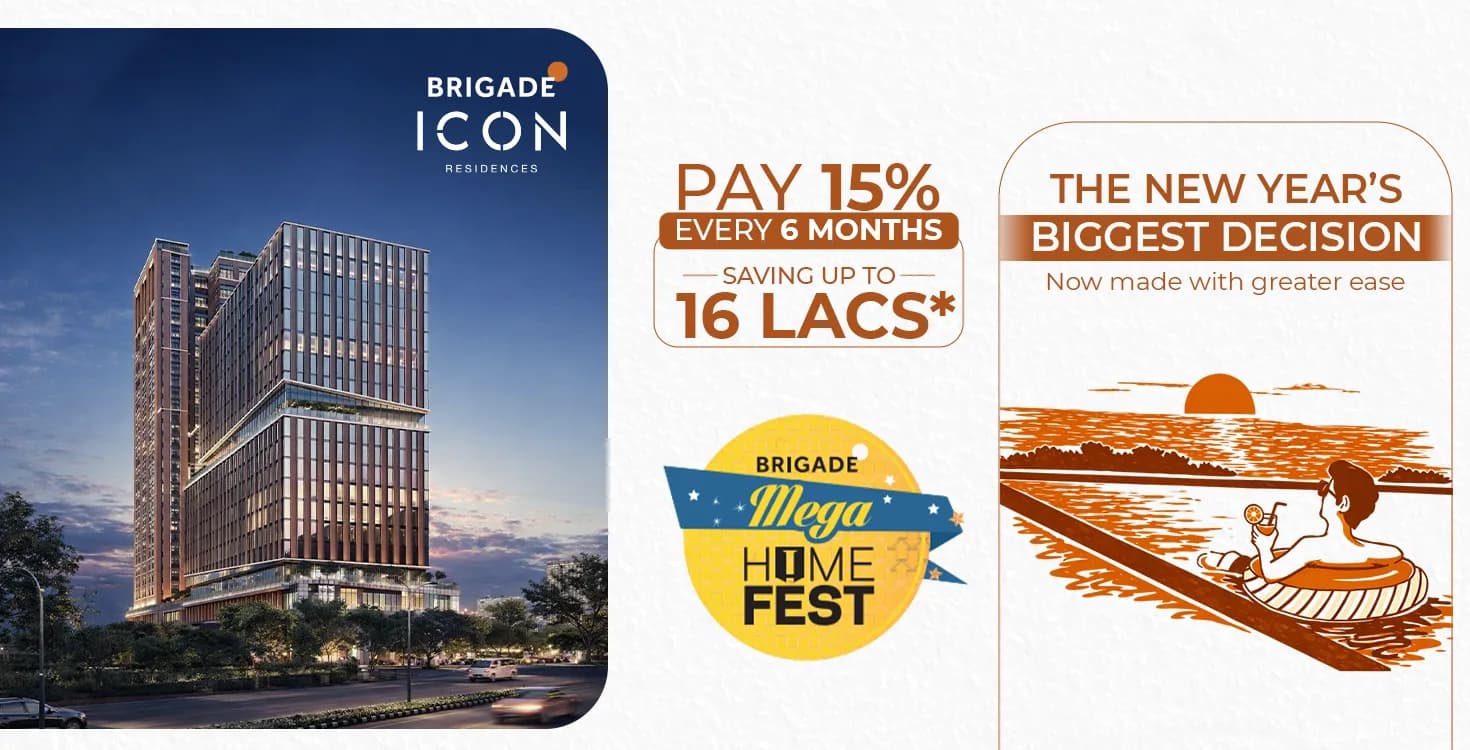 Brigade Icon luxury apartments in Mount Road,Chennai Bangalore with price and floor plan
